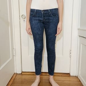 Lucky Brand Jeans 0 25 Lucky Legend Sienna Cigarette Jeans Dark Wash Women's